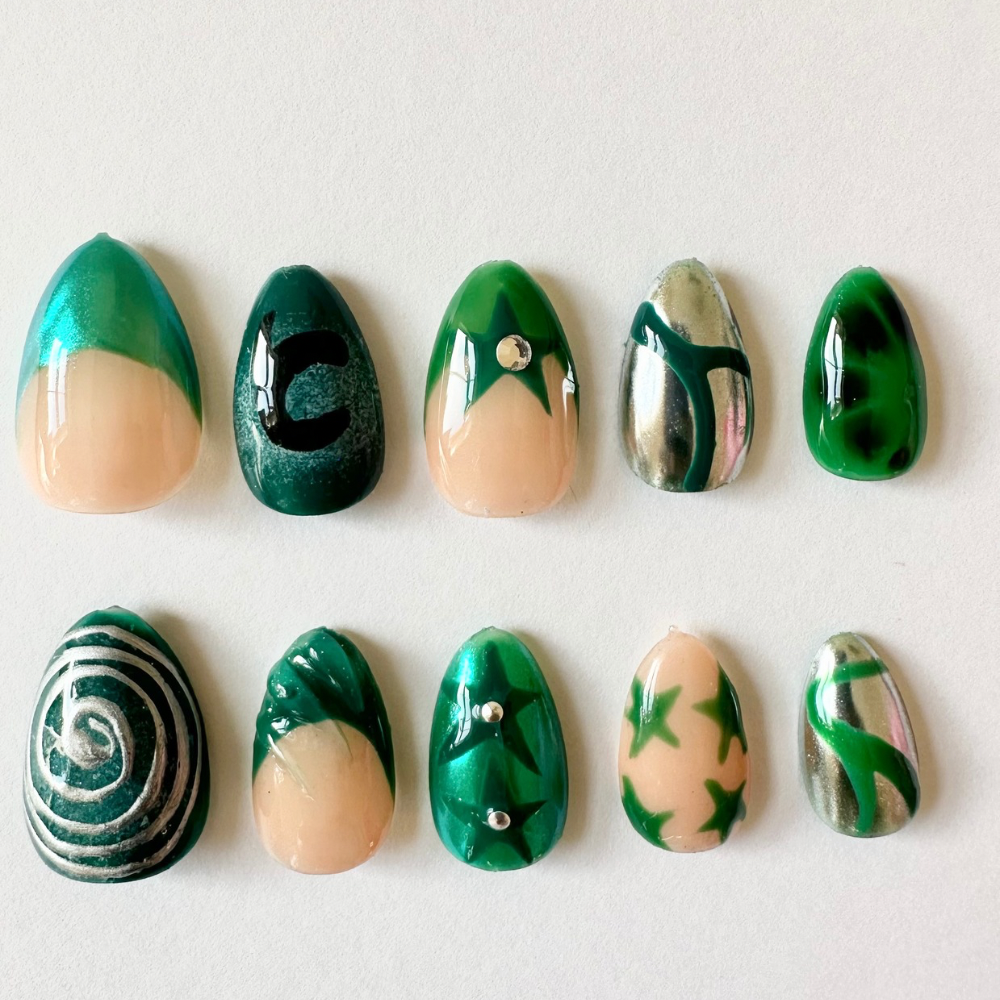 Chromakopia- Handmade press on nails