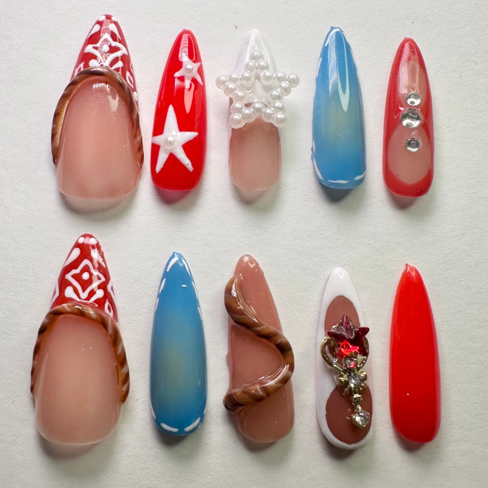 Cowboy Carter- Handmade press on nails
